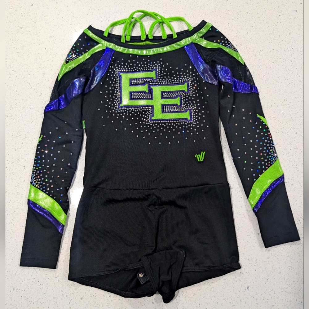 REAL Varsity ALLSTAR Cheer Uniform Cheerleading ELITE All Star Youth Medium